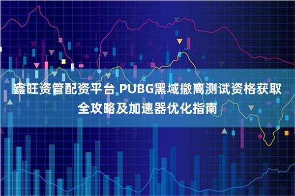 鑫旺资管配资平台 PUBG黑域撤离测试资格获取全攻略及加速器优化指南