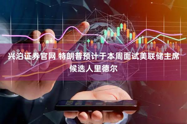 兴泊证券官网 特朗普预计于本周面试美联储主席候选人里德尔
